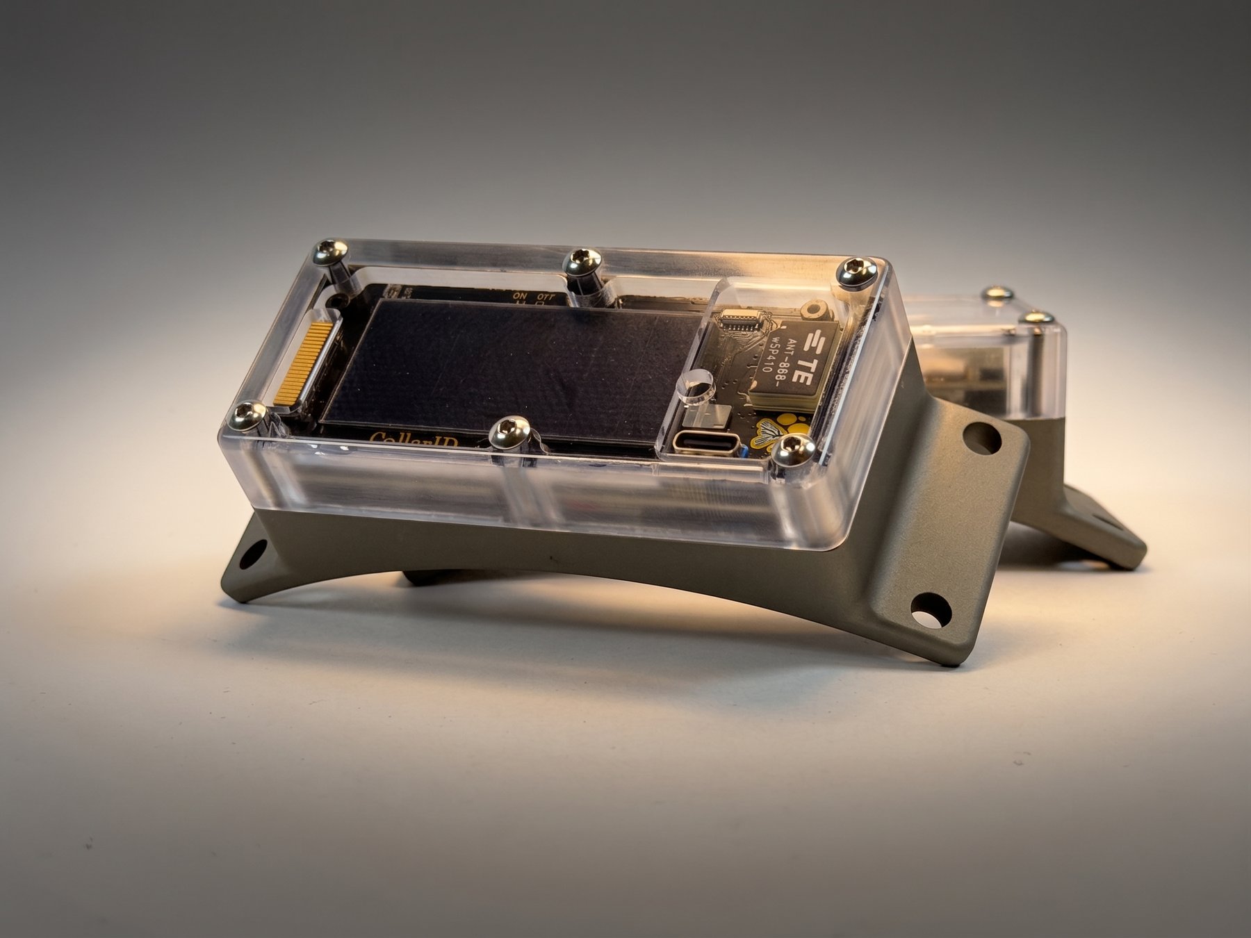 CollarID Mk II collar with integrated solar panel, sensors, and antennas